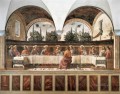 Last Supper 1486 religious Domenico Ghirlandaio religious Christian